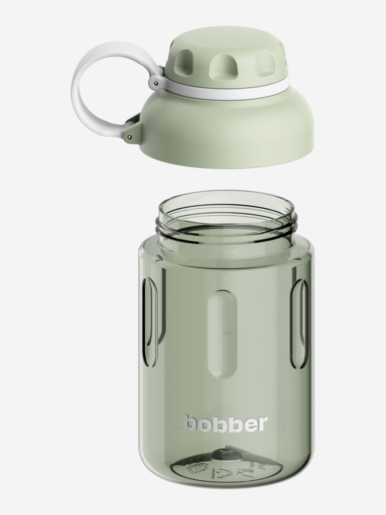 Бутылка тритановая Tritan Bottle для холодных напитков, с ситечком, 590 мл, фисташковая
