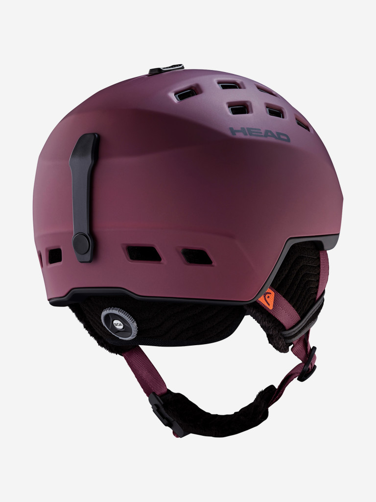 Горнолыжный женский шлем Head Rita, бордовый