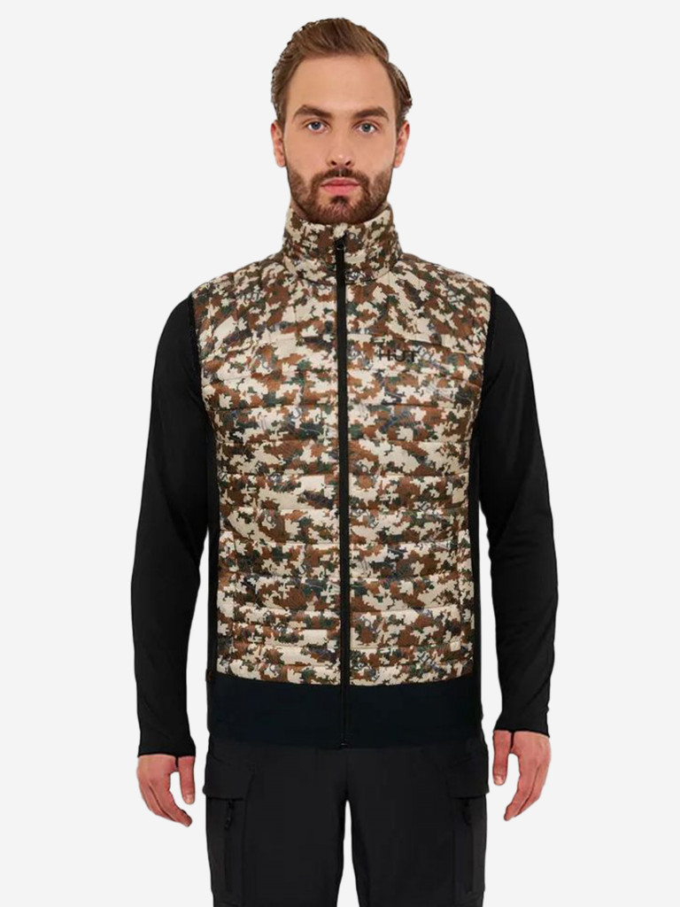 Жилет HUT SPIKE мужской для охоты и рыбалки, камуфляж