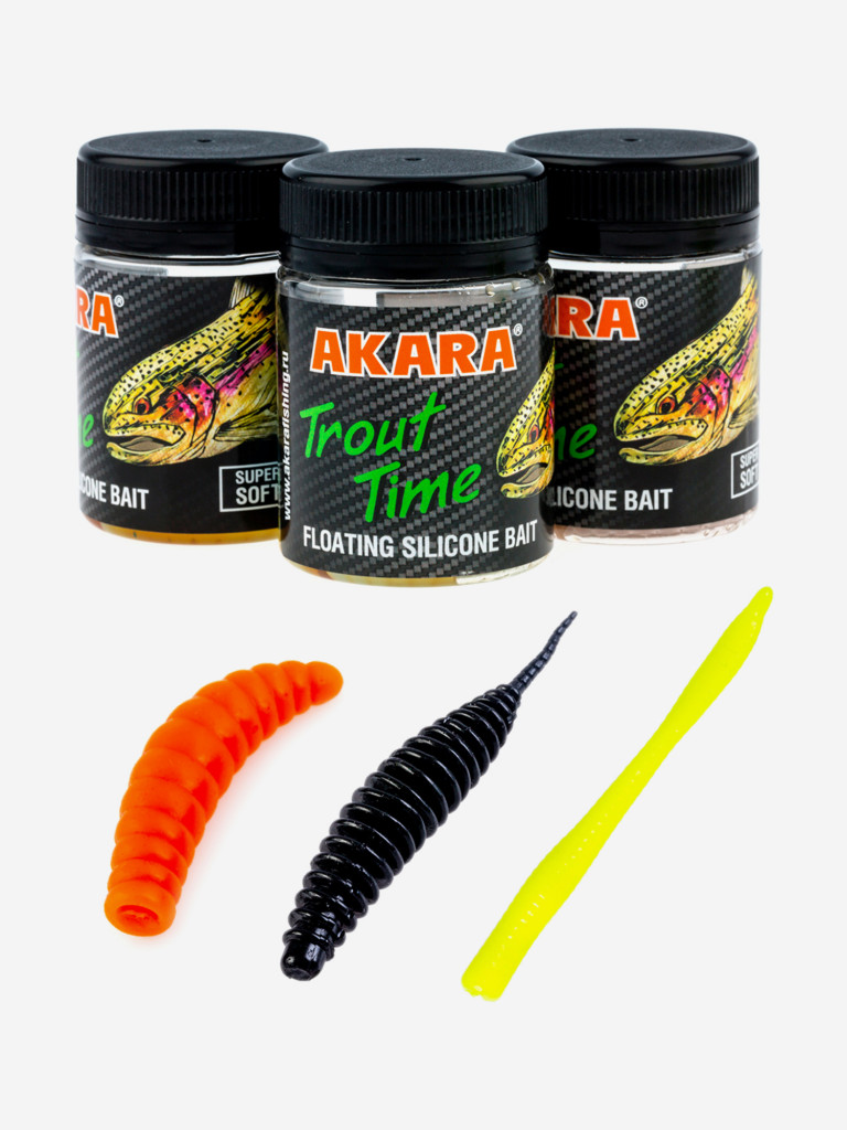 Силикон. приманка Akara Trout Time MIX