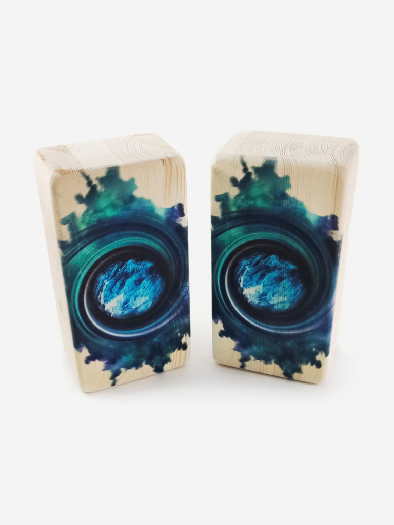 Кирпич для йоги Fifth element Collection, 23 см х 11 см х 8 см 2 шт