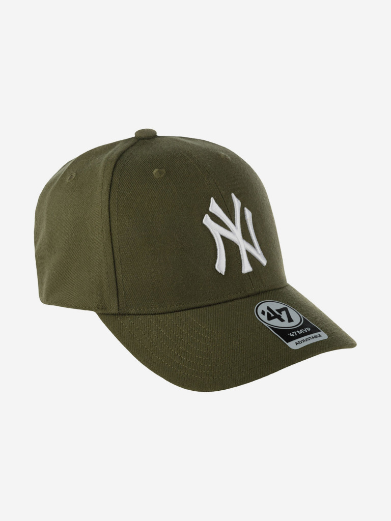 Бейсболка 47 BRAND B-MVPSP17WBP-SWL New York Yankees MLB (оливковый)