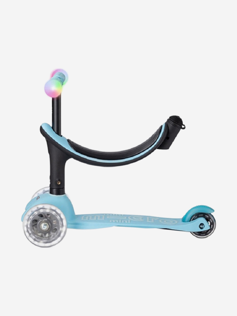 Самокат Micro Mini2Grow Deluxe Magic LED 2025