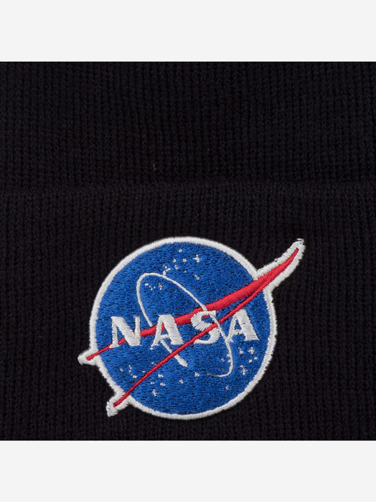 Шапка с отворотом AMERICAN NEEDLE 21019A-NASA NASA Cuffed Knit