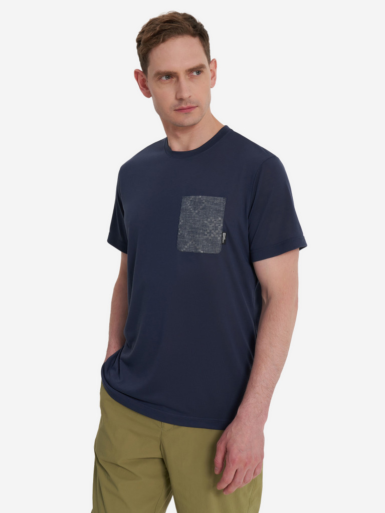 Футболка мужская Jack Wolfskin Pocket Karana