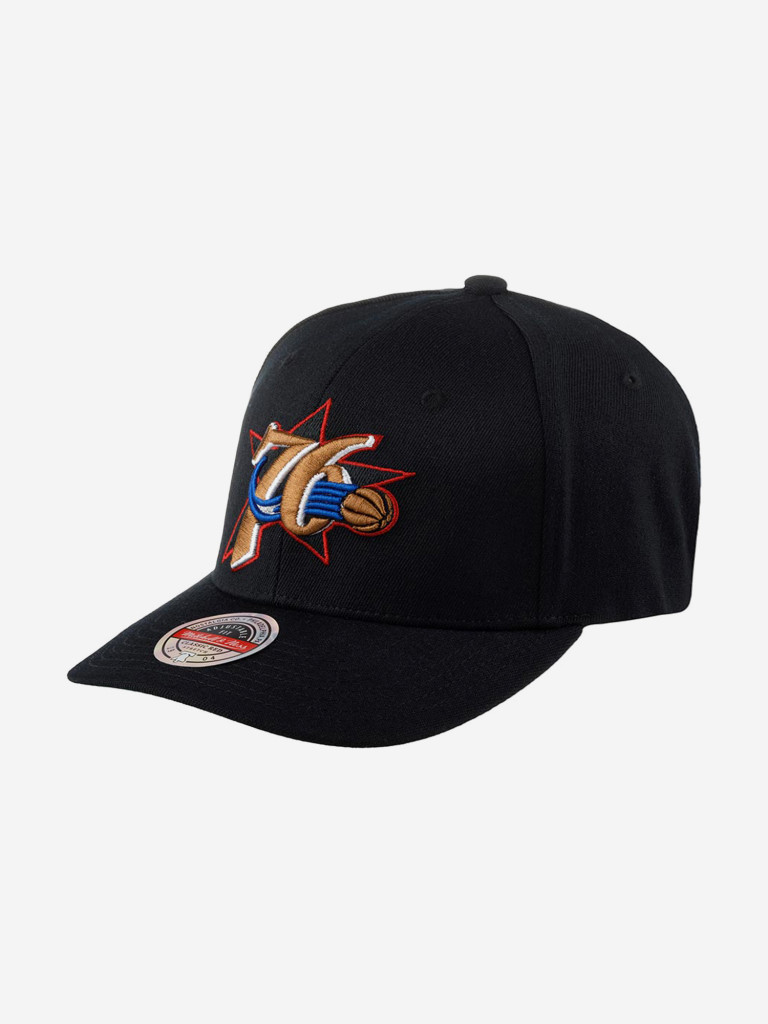 Бейсболка MITCHELL NESS HHSS3260-P76YYPPPBLCK Philadelphia 76Ers NBA (черный)