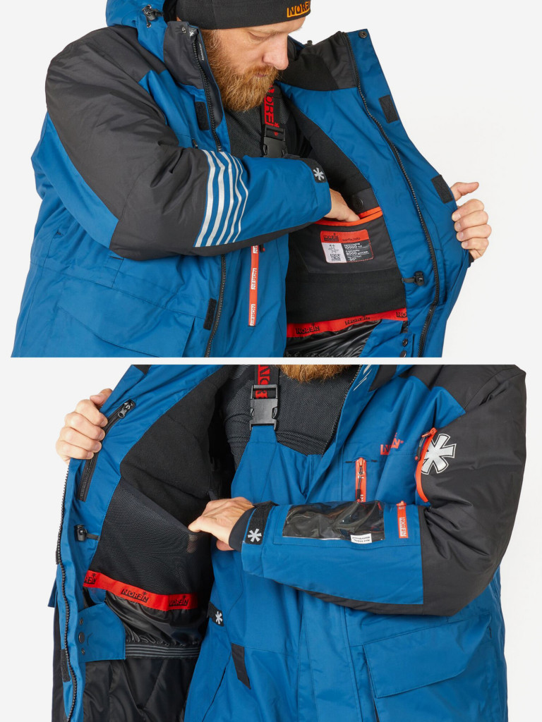 Костюм зимний Norfin TORNADO PRO (куртка+полукомбинезон) для рыбалки и охоты