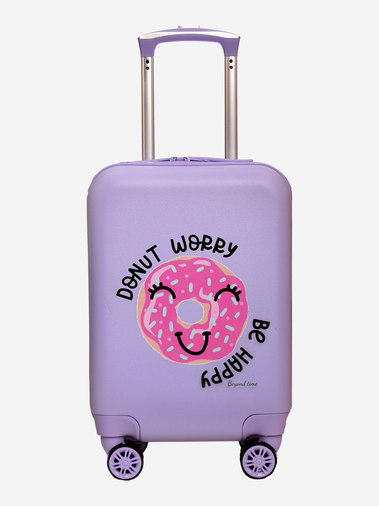 Чемодан детский BEYOND TIME R141 Донатик сиреневый