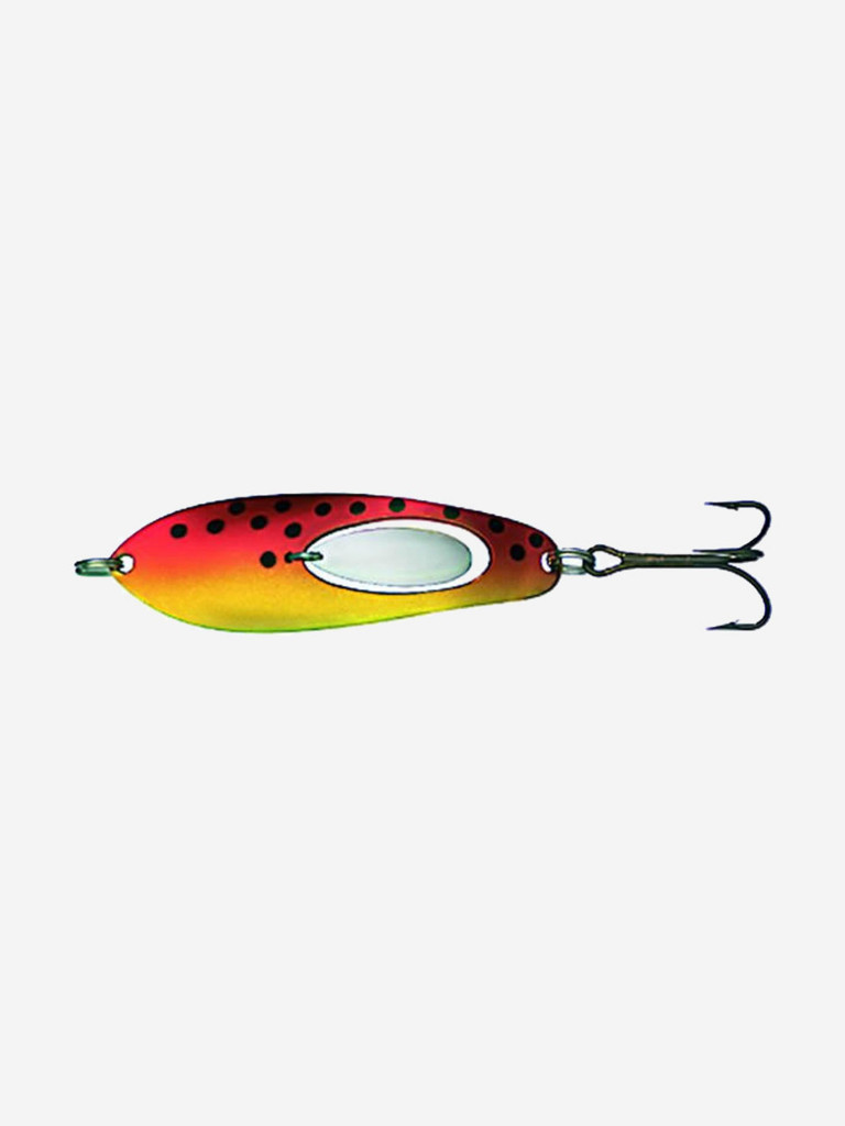 Блесна для рыбалки Kuusamo Taimen SUPER 75/17 Ye/R-B (колеблющаяся)