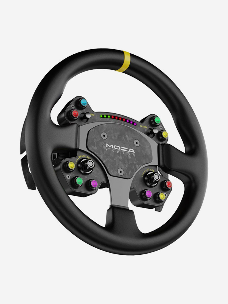 Съемное рулевое колесо MOZA RS V2 Steering Wheel Leather RS25