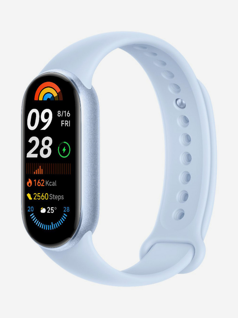 Фитнес-браслет Xiaomi Smart Band 9 синяя Арктика