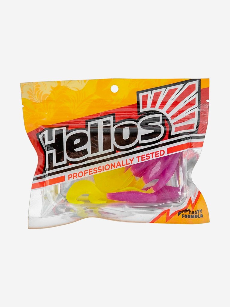 Мягкая приманка Helios Hybrid, 2,75" / 7,0 см, Fio LT, 7 штук (HS-13-039)