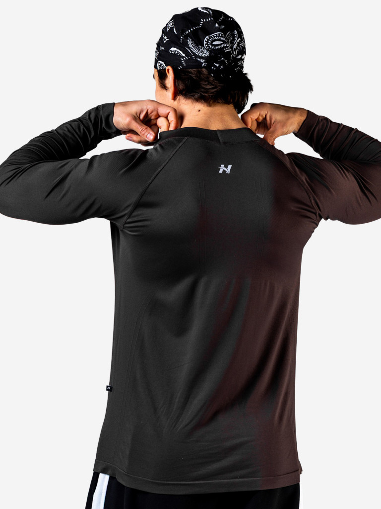 Лонгслив мужской спортивный NEBBIA Seamless Long-Sleeve Top POWER 901