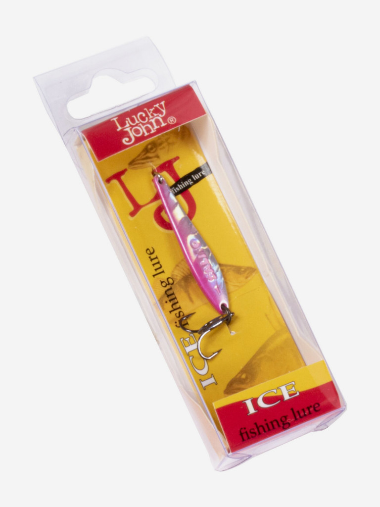 Блесна вертикальная Lucky John зимняя S-1 с тройником, вес 1,5 г