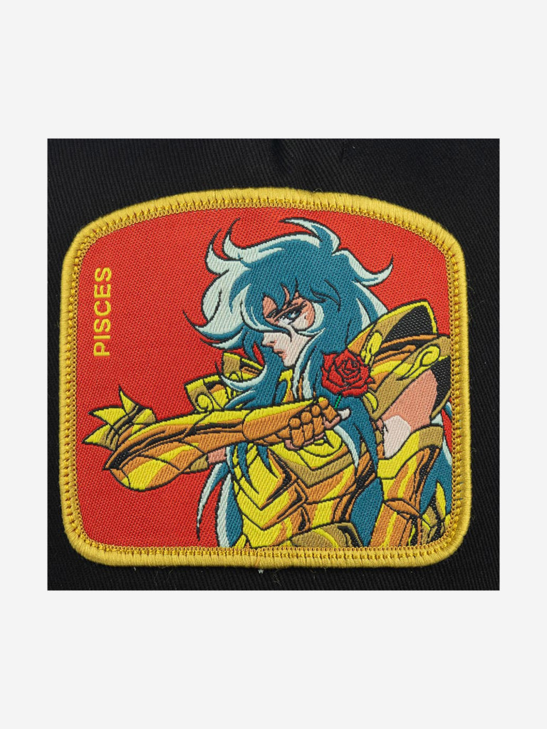 Бейсболка с сеточкой CAPSLAB CL/SAI/1/PIS Saint Seiya Pisces (черный)