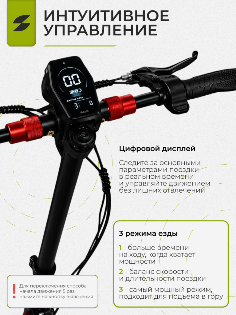 Электросамокат SAMIK MAX SPEED