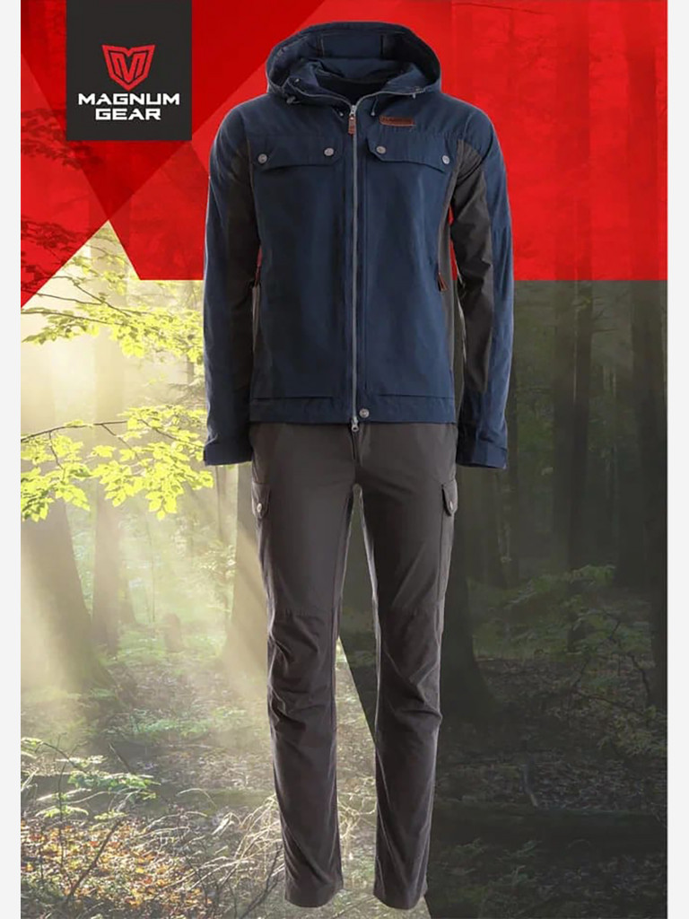 Костюм для рыбалки мужской MAGNUM GEAR TREK PRO синий