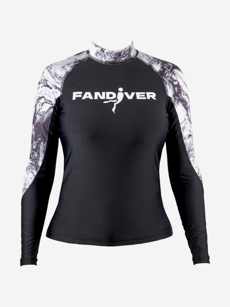 Гидромайка лайкровая женская FANDIVER Marble
