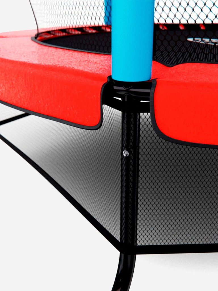 Батут DFC SMRKIDS 55 дюймов с сеткой RED