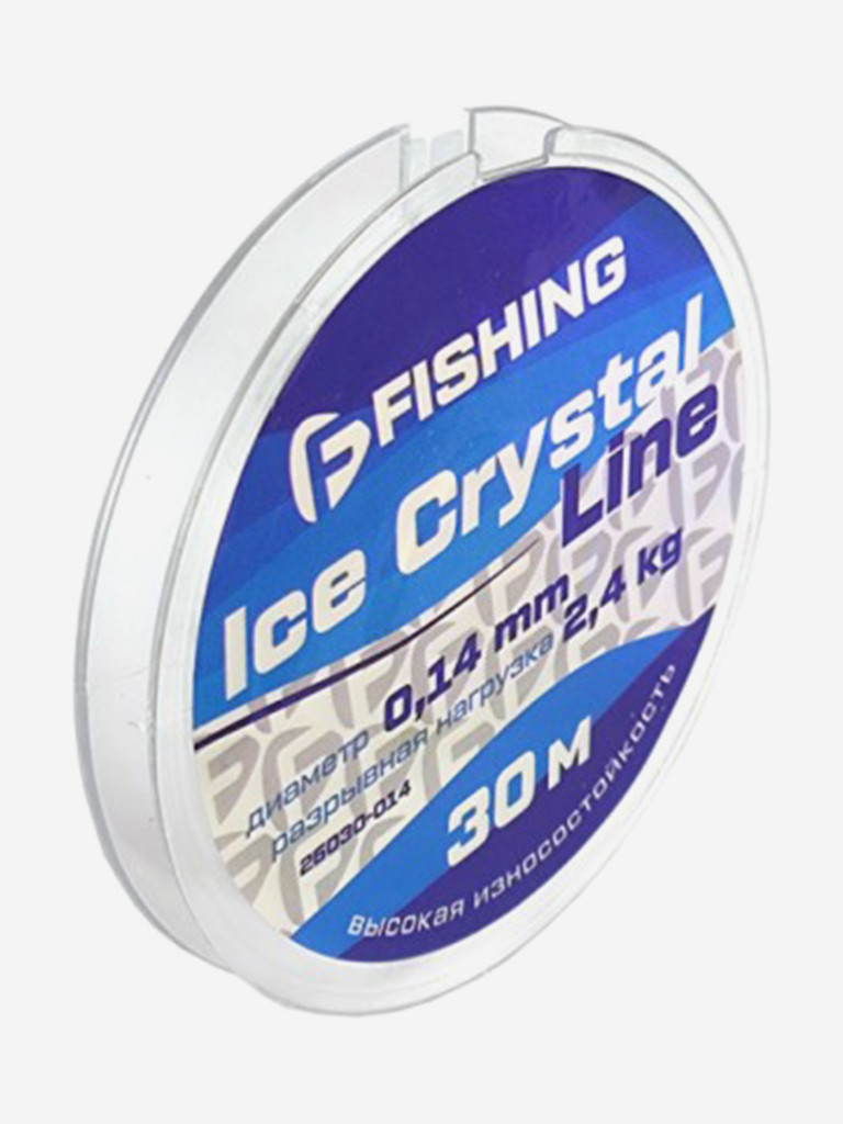 Леска F-FISHING Ice Crystal Line 30м 0,14мм
