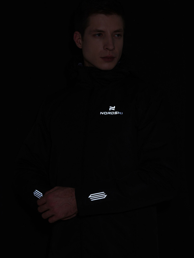 Куртка для беговых лыж мужская Nordski Urban 2.0