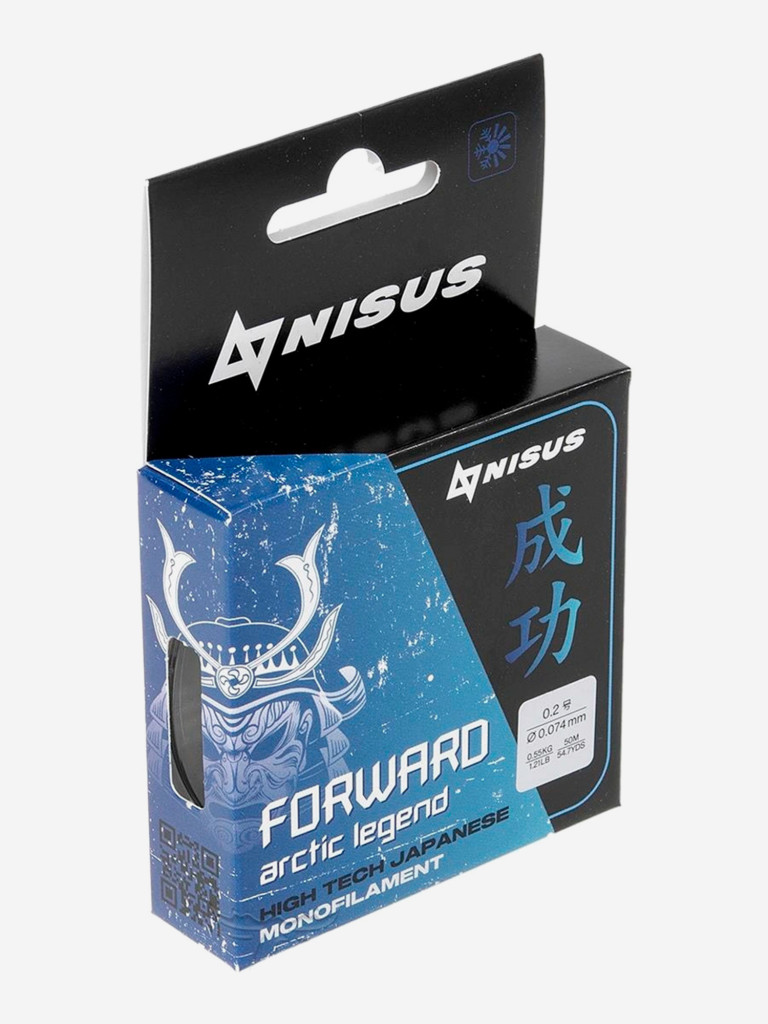 Леска для рыбалки Nisus FORWARD ARCTIC LEGEND Nylon 0,074мм, 50м, 0,55кг, прозрачный