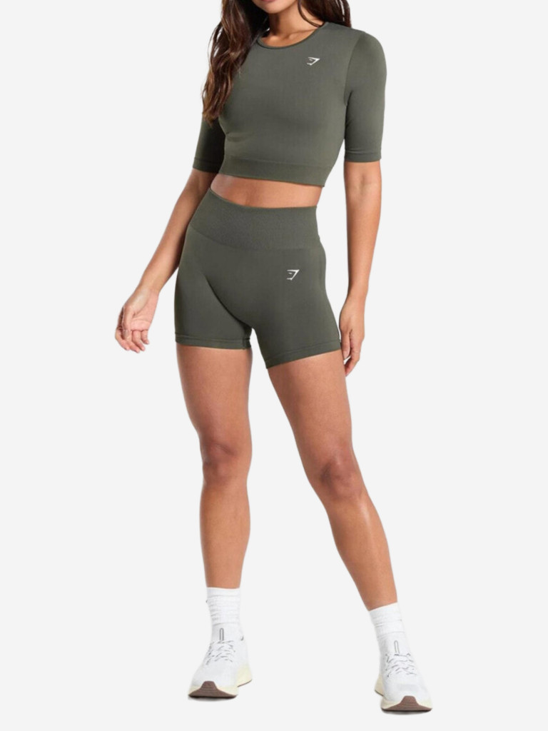 Кроп-топ женский GYMSHARK Everyday Seamless
