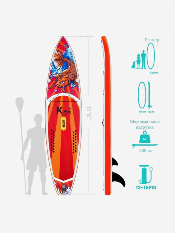 SUP-доска - FEATH-R-LITE "Koi"