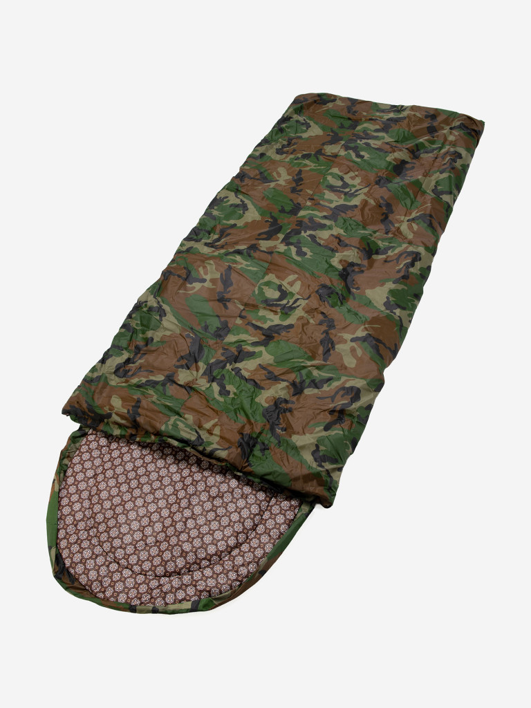 Спальный мешок Huntsman Аляска зимний утепленный с подголовником одноместный (до -15) для охоты и рыбалки