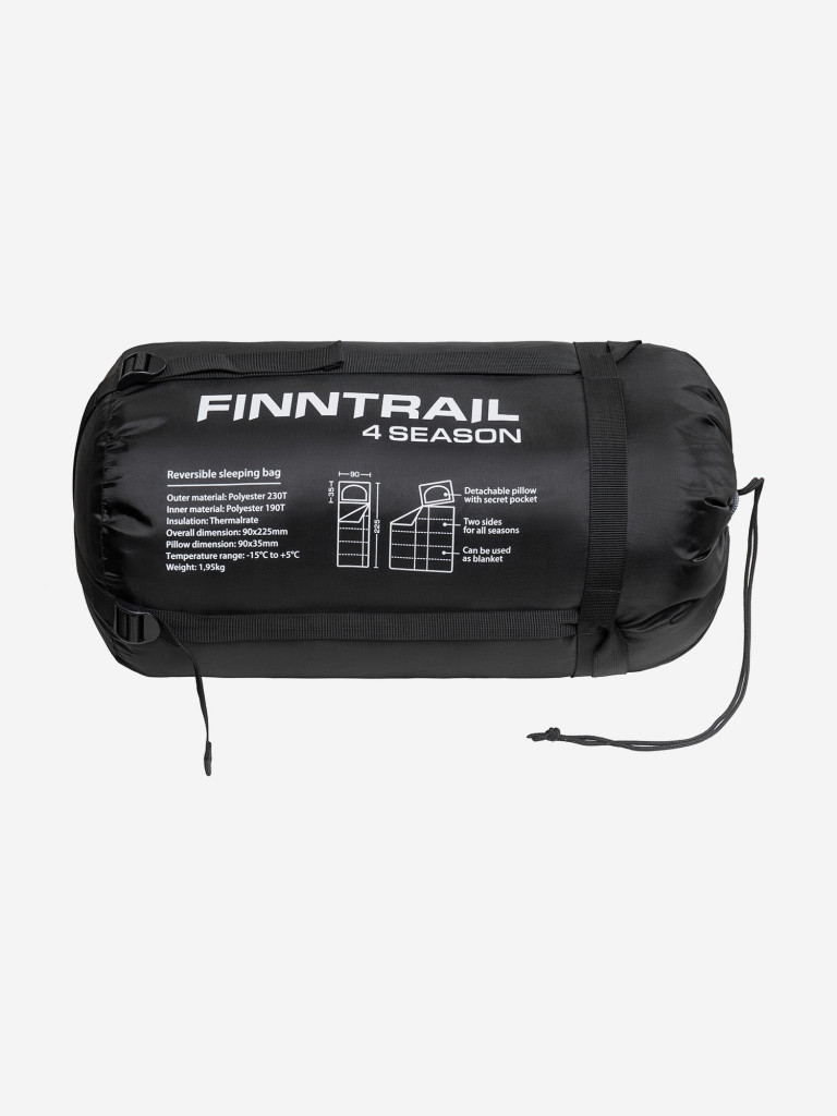 Спальный мешок трансформер FINNTRAIL 4SEASONS -15