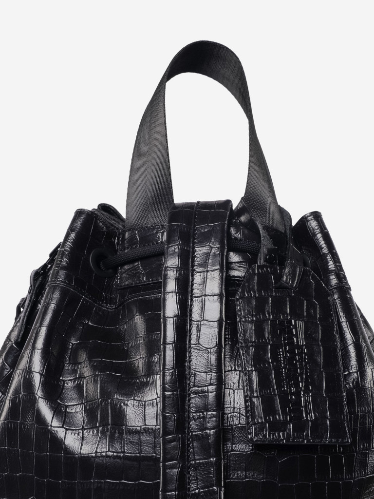 Кожаная спортивная сумка на ремне ULTIMATUM BOXING