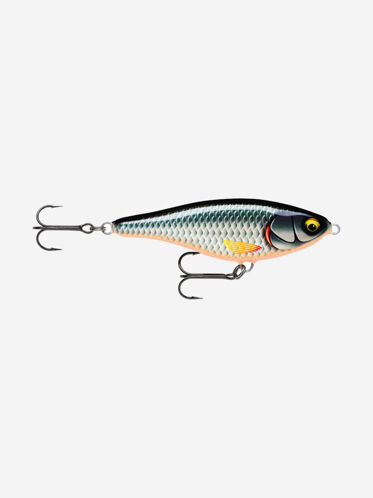 Воблер для рыбалки RAPALA Twitchin' Rap 12, 12см, 53гр, цвет HLW, медленно тонущий