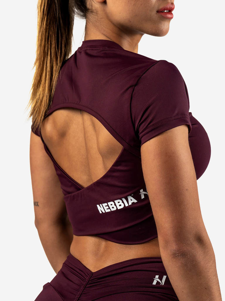 Топ спортивный женский Open-back Cropped Top STRONG BEAUTY 430