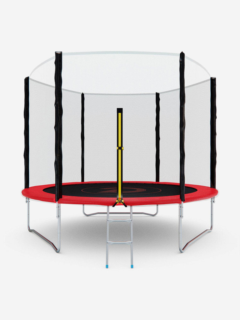 Батут DFC PELPO 10 футов с сеткой RED