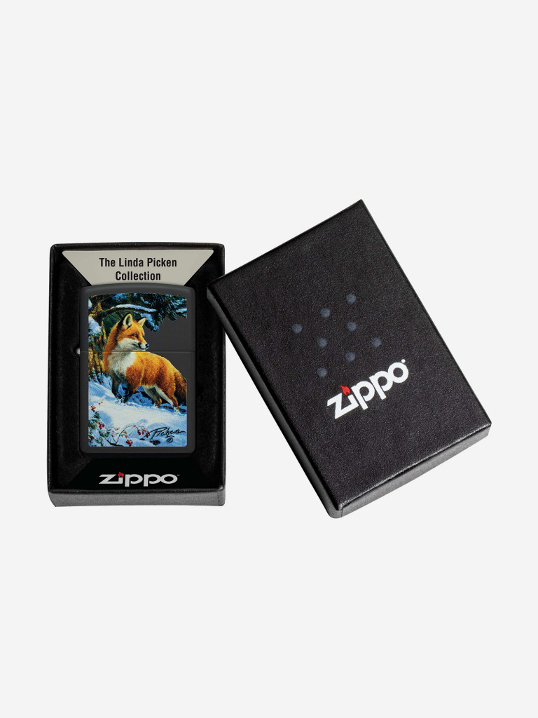 Зажигалка бензиновая ZIPPO 48596 Fox Linda Picken
