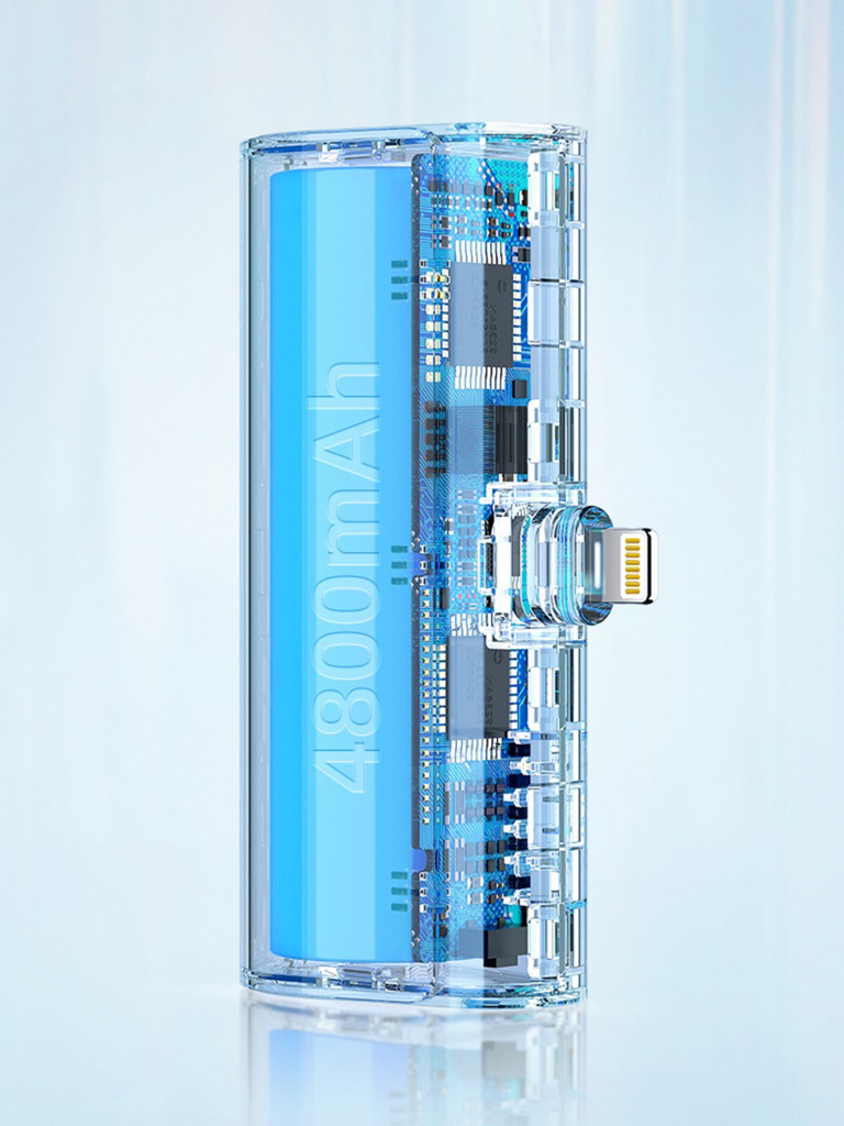 Внешний аккумулятор ROCK P82 Lightning PD Power Bank 4800mAh черный