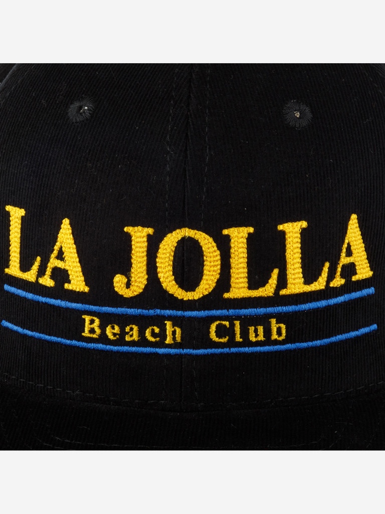 Бейсболка с прямым козырьком HOOD 100-TWC028-CA083-BK La Jolla (черный)