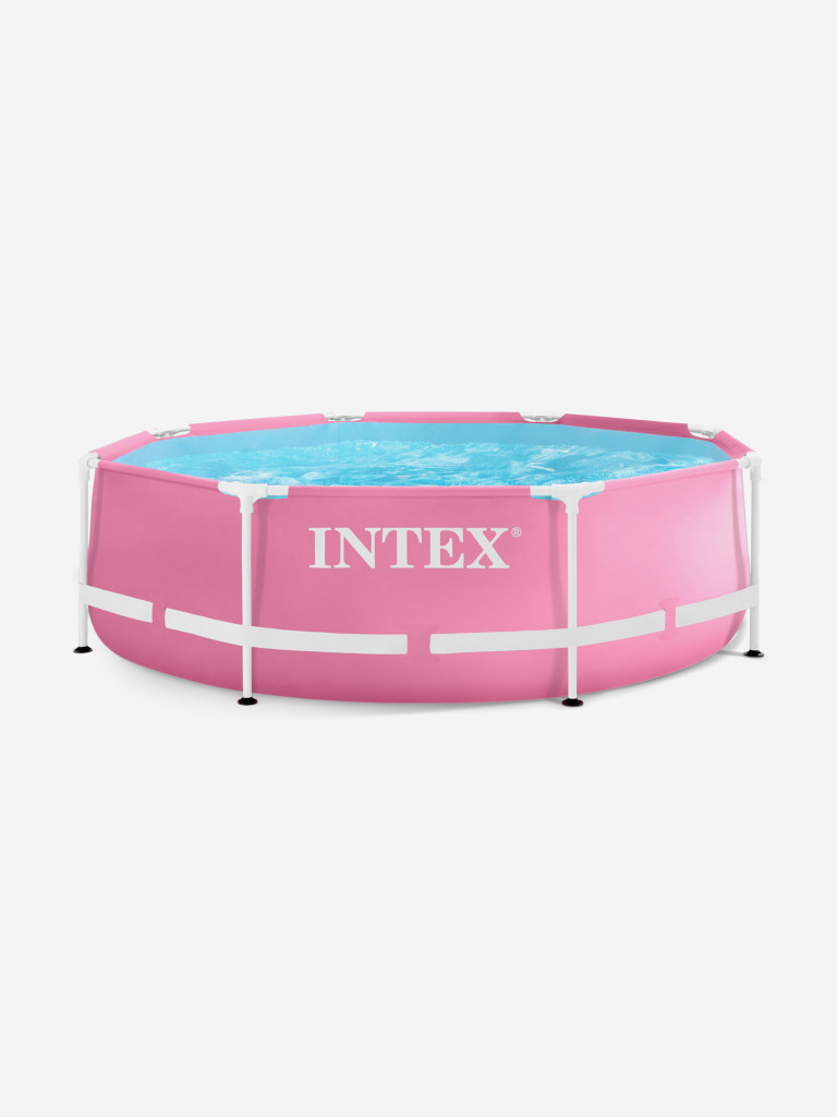 Каркасный бассейн Intex 28290 Pink Metal Frame (244х76см)