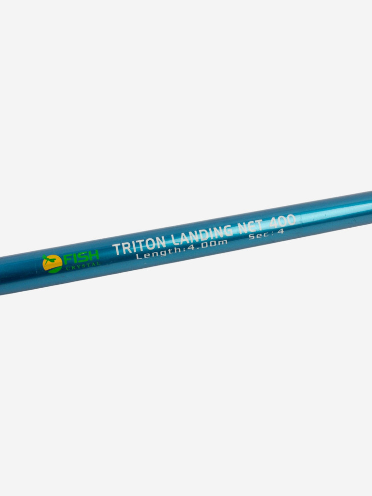 Ручка для подсачека Fish Crystal Triton Landing Net телескопическая, композит 4 секции, 4.0 м