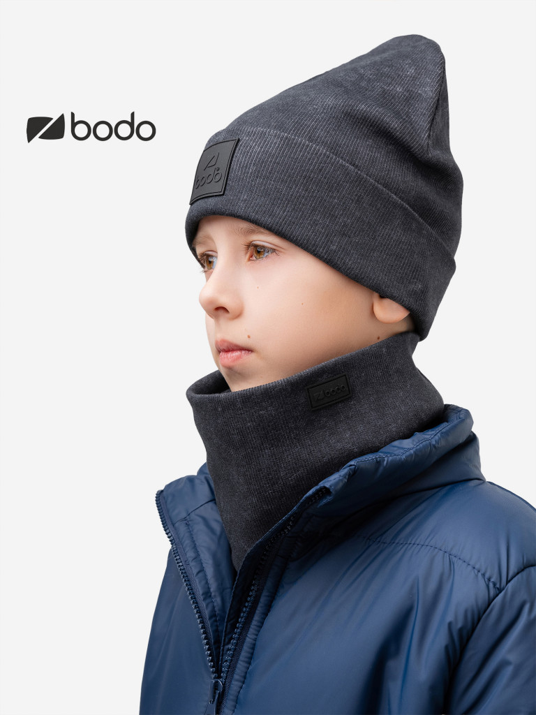 Комплект (шапка, снуд) для мальчиков bodo