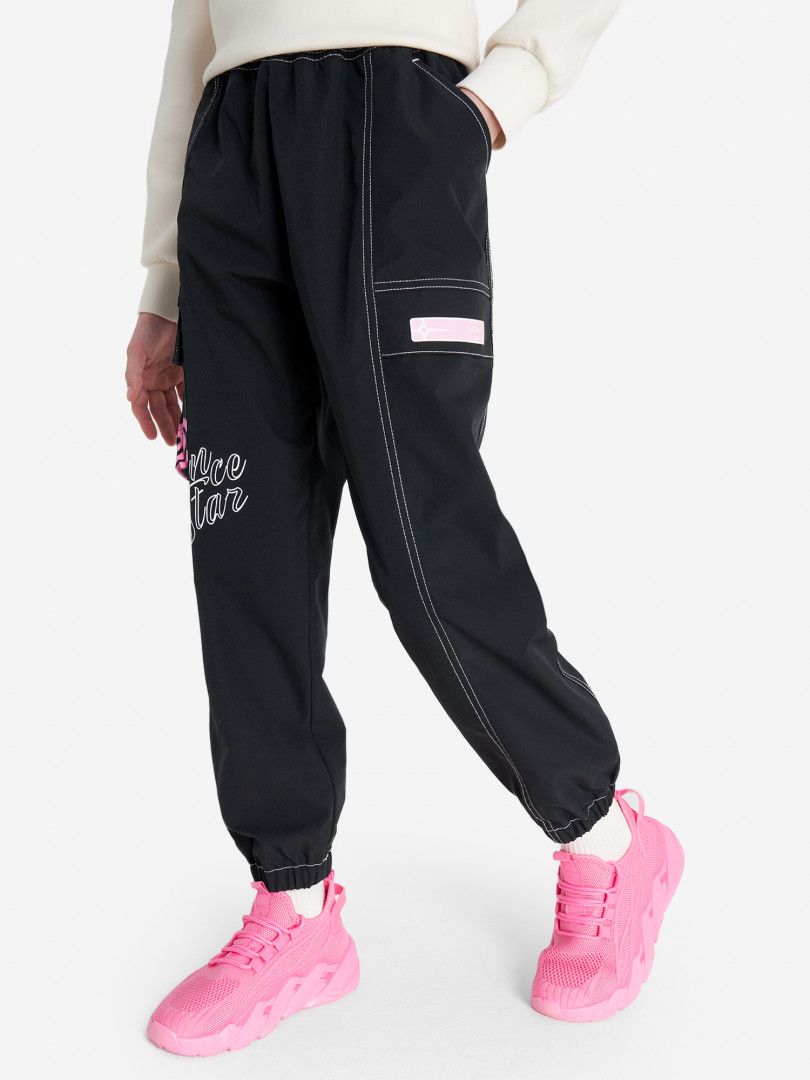 фото Брюки для девочек 361°, черный