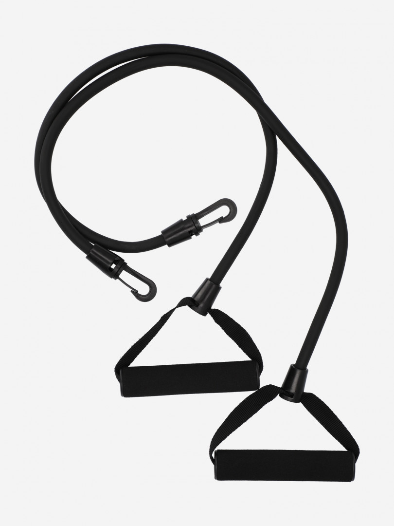 Силовой трос с рукояткой для министеппера Torneo S-201, Черный