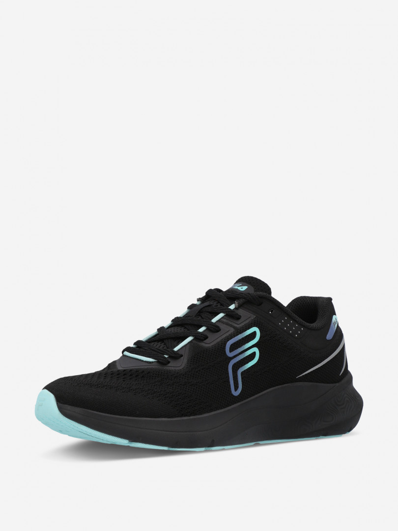 фото Кроссовки женские fila sense knit, черный