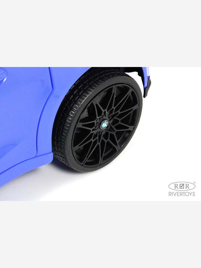 Детский электромобиль RIVERTOYS BMW M4 (A004AA) синий