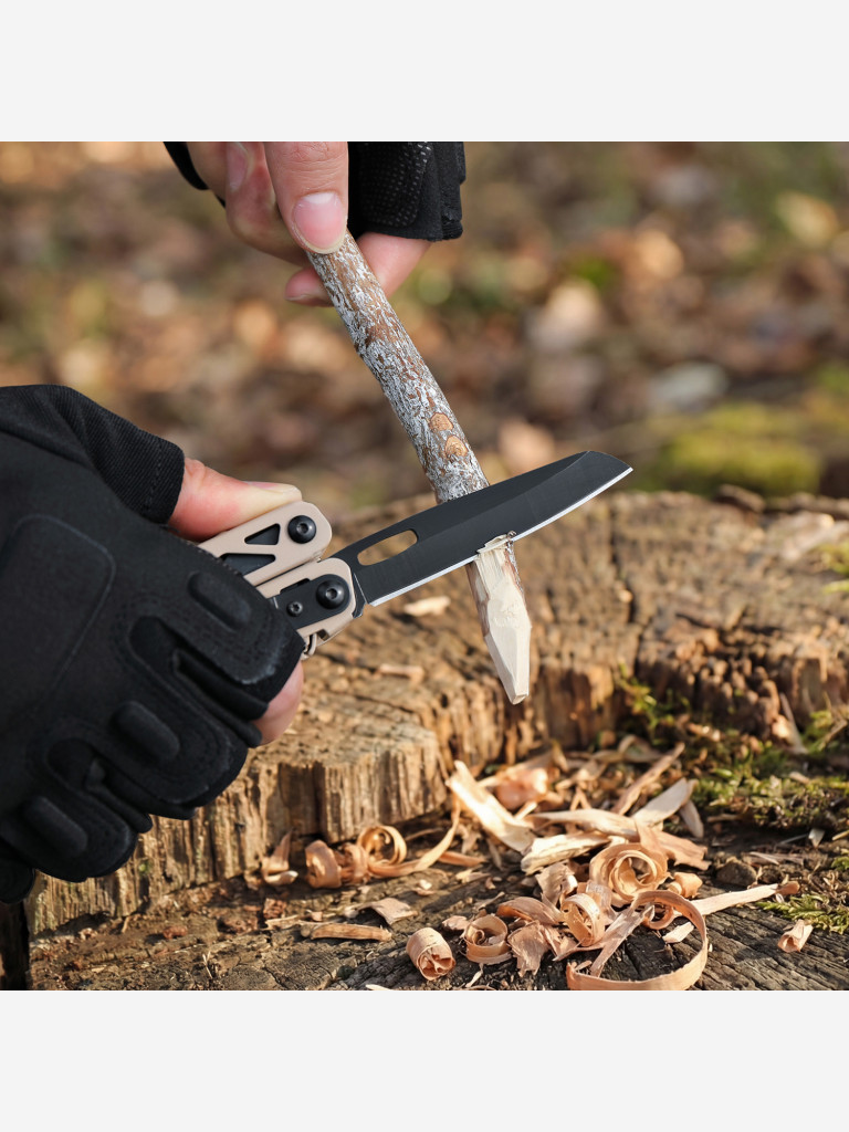 Мультитул NexTool Camper Pliers CP10, бежевый
