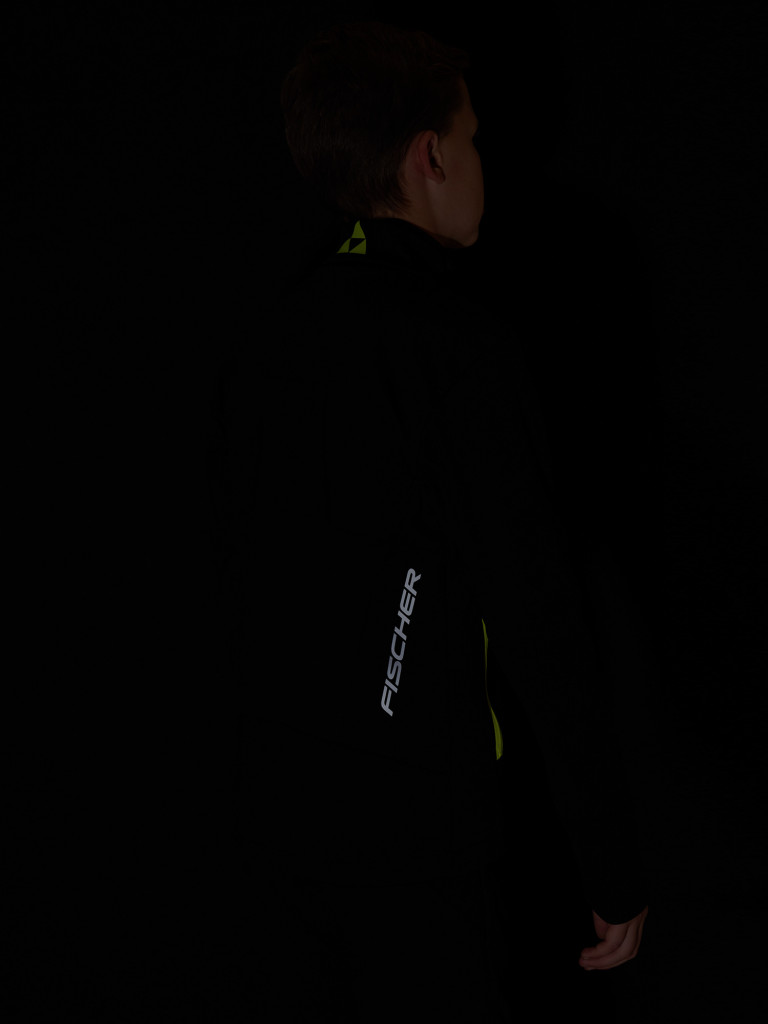 Куртка для беговых лыж для мальчиков Fischer Softshell Warm