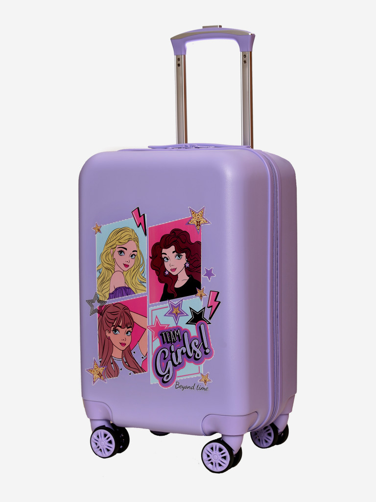Чемодан детский BEYOND TIME G231 Комикс сиреневый