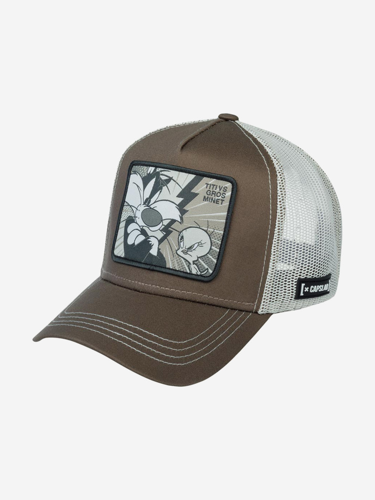 Бейсболка с сеточкой CAPSLAB CL/LOO2/1/TVG2 Looney Tunes Tweety Pie vs Sylvester