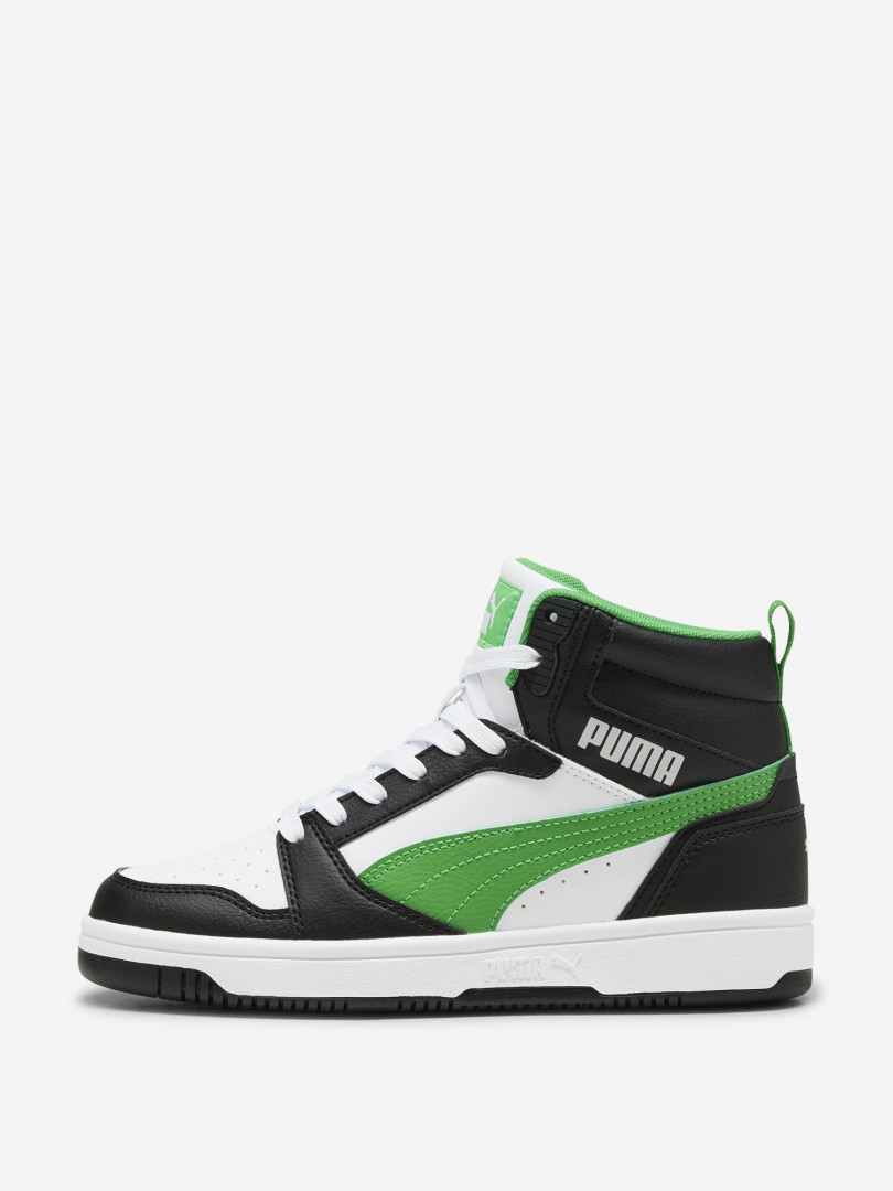 Кеды для мальчиков PUMA Rebound V6 Mid Jr Черный 7499₽