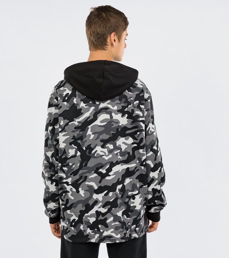 Толстовка мужская PUMA Rebel Camo